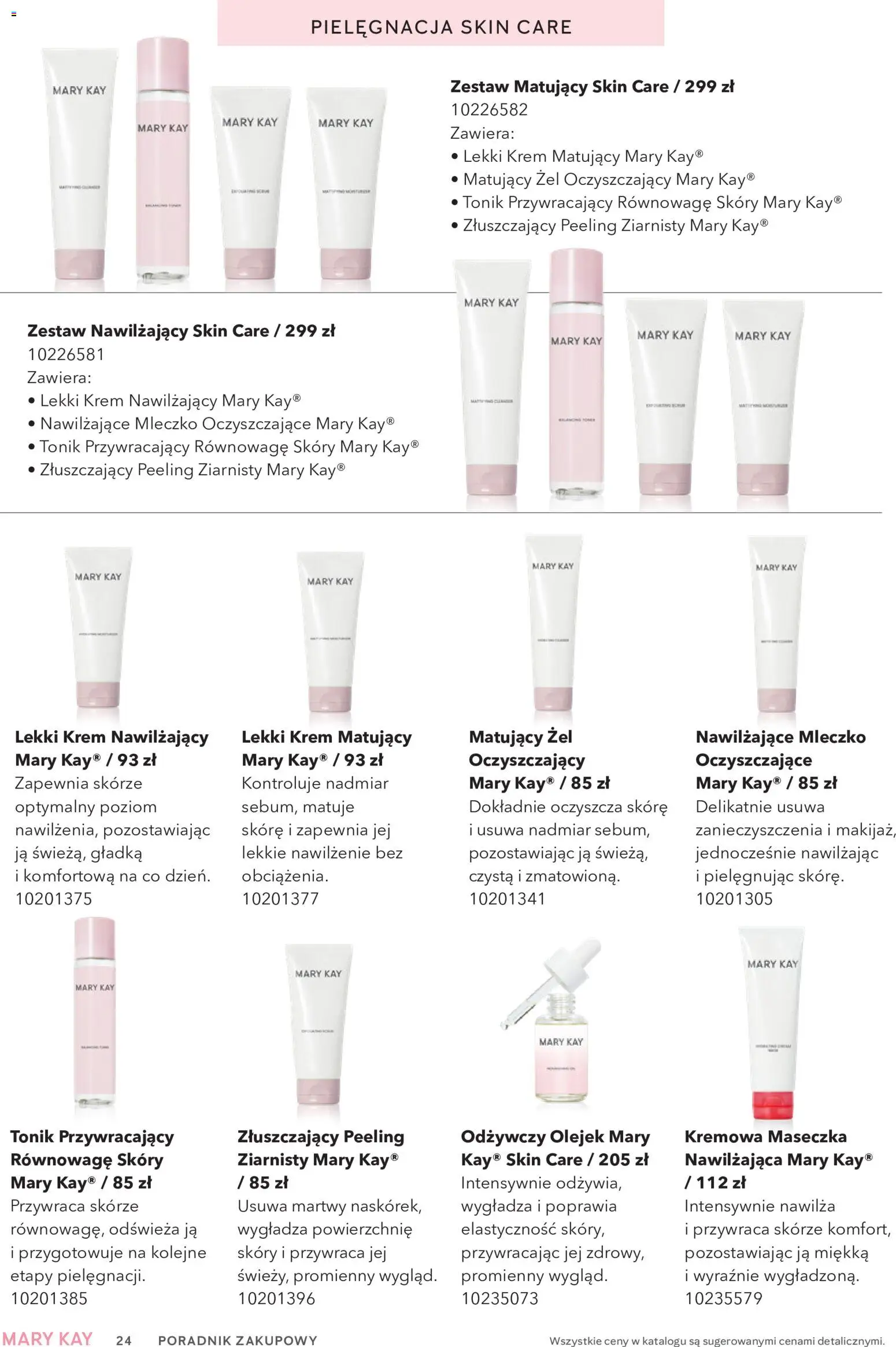 Mary Kay Katalog od 05.10.2026 | Strona: 24 | Produkty: Makijaż, Peeling, Krem, Tonik