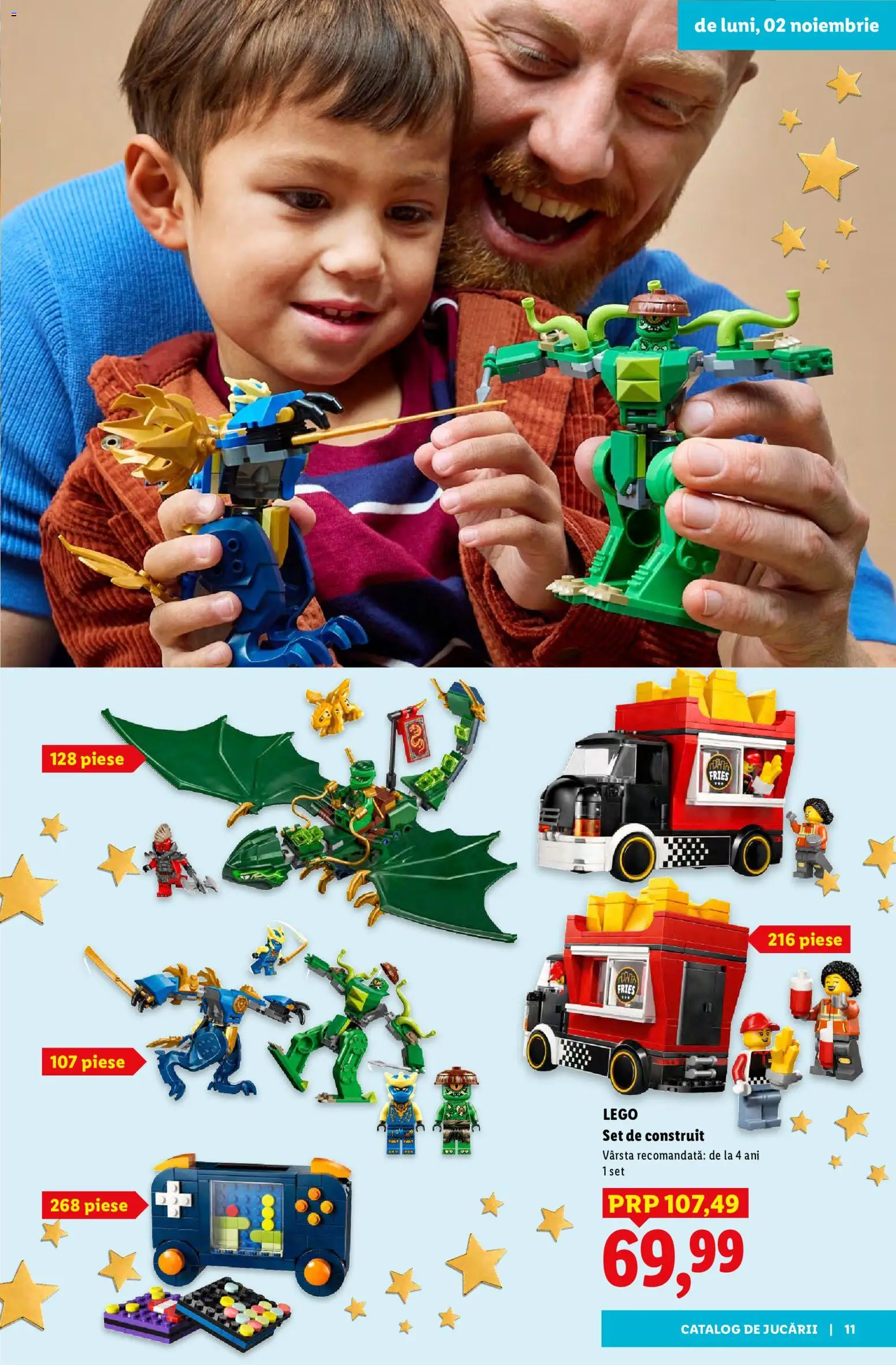 Noul catalog Lidl – valabil de la 02.11.2026 | Pagină: 11 | Produse: LEGO, Cartofi