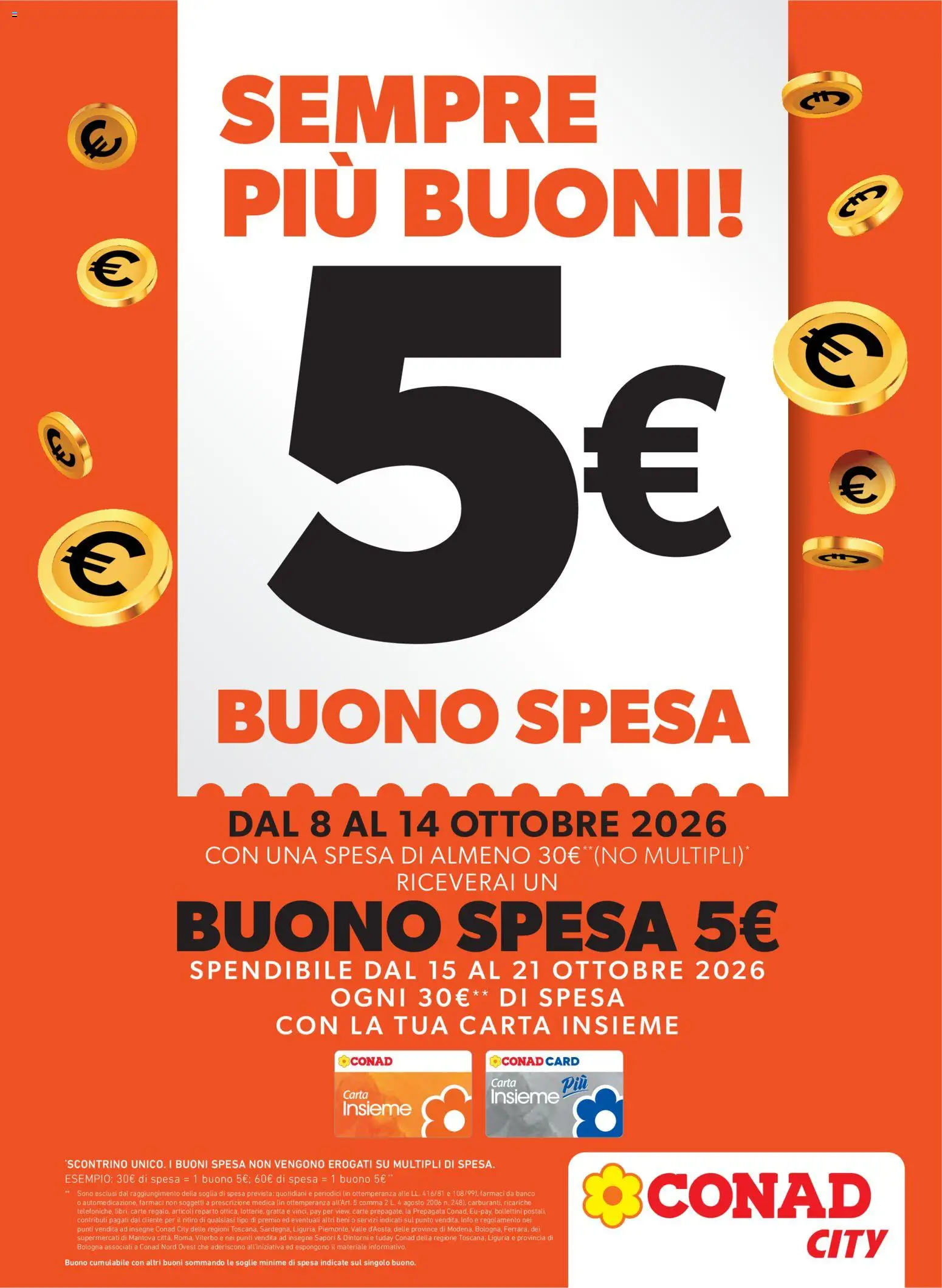Volantino Conad del 08/10/2026 | Pagina: 2