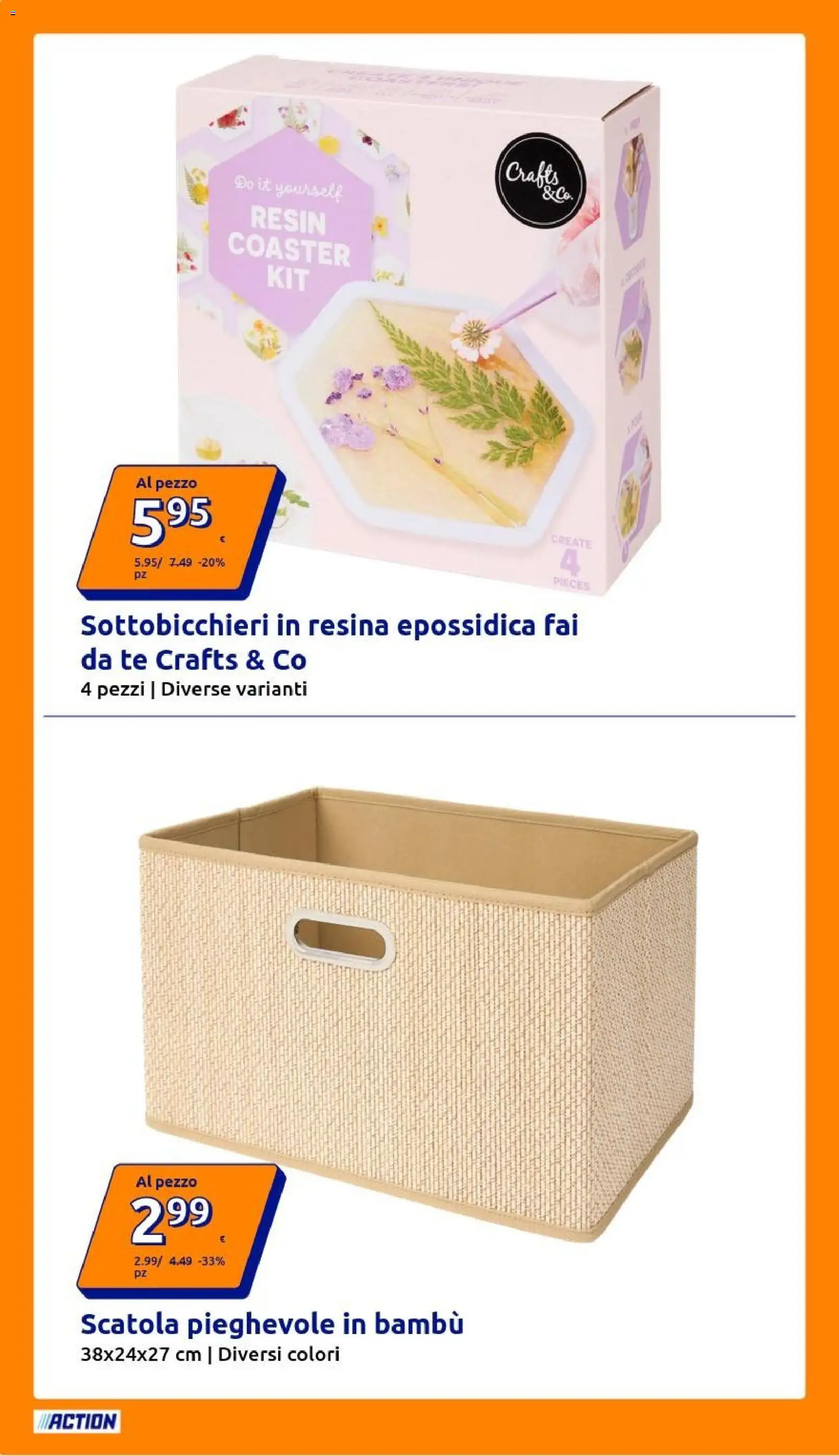 Volantino Action del 22/07/2026 | Pagina: 6 | Prodotti: Tè, Scatola