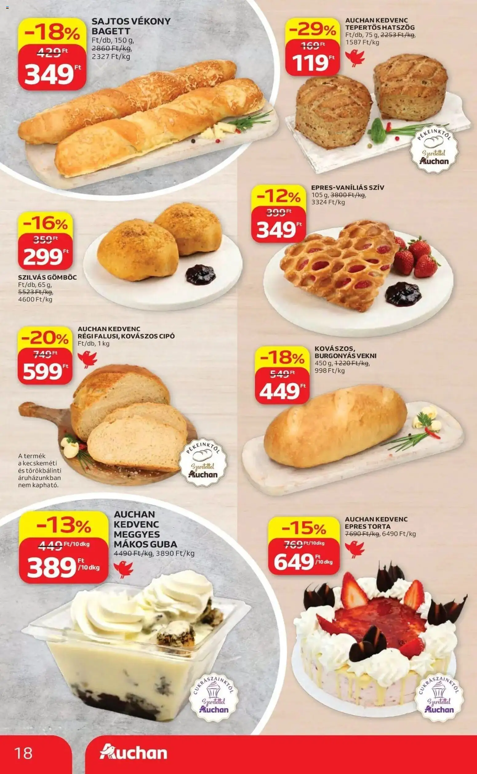 Auchan akciós ujság - amely érvényes a következő dátumtól: 30.04.2026 | Oldal: 18