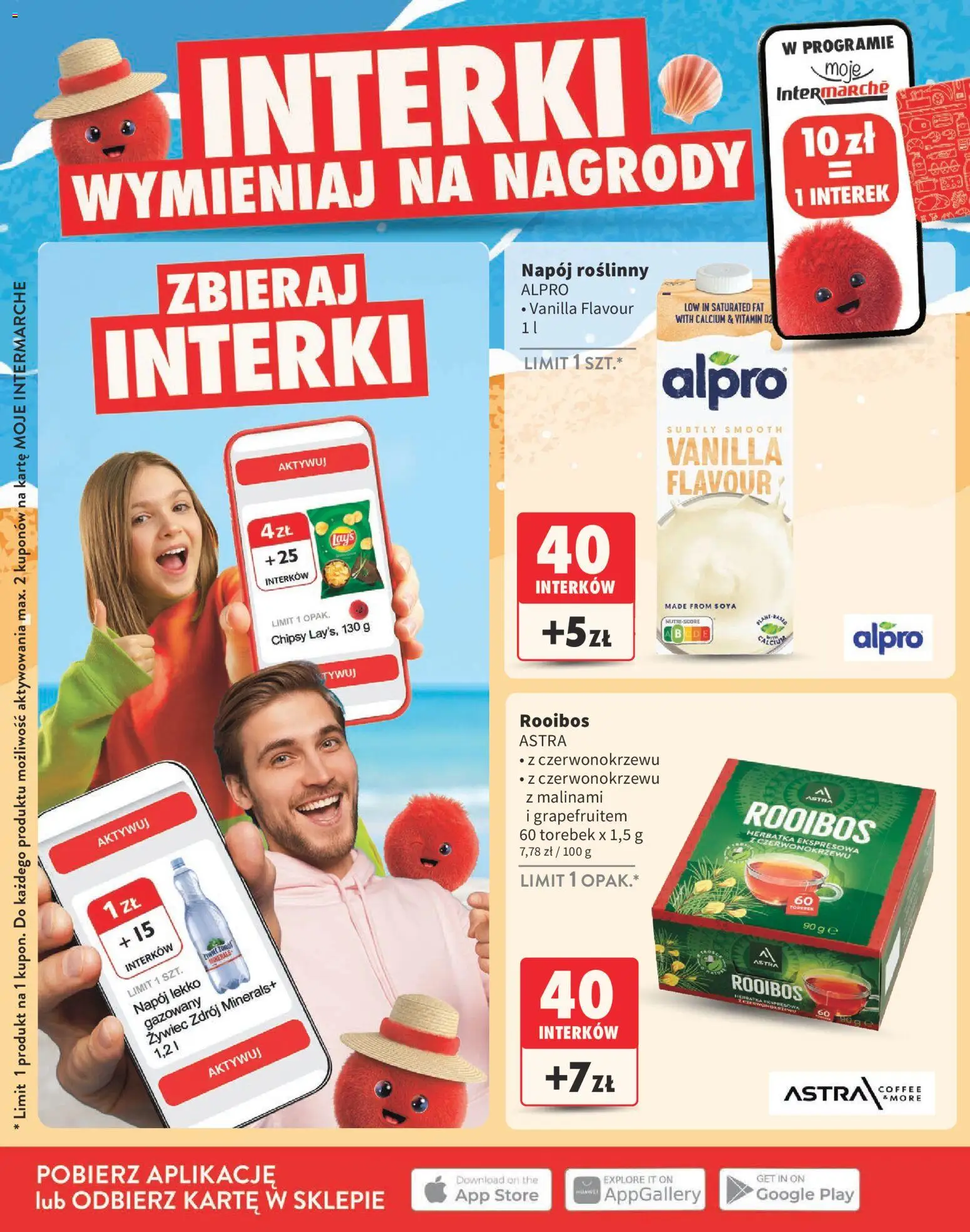 Intermarche gazetka - Katalog nagród od 02.07.2026 | Strona: 16 | Produkty: Chipsy, Alpro