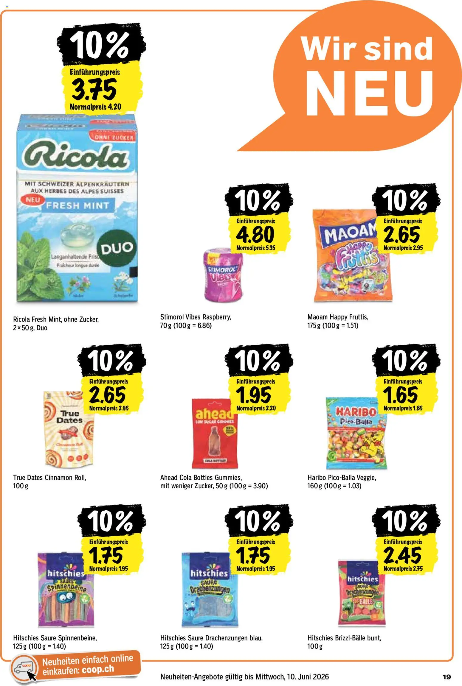 Coop aktionen – gültig ab 28.05.2026 | Seite: 19 | Produkte: Zucker