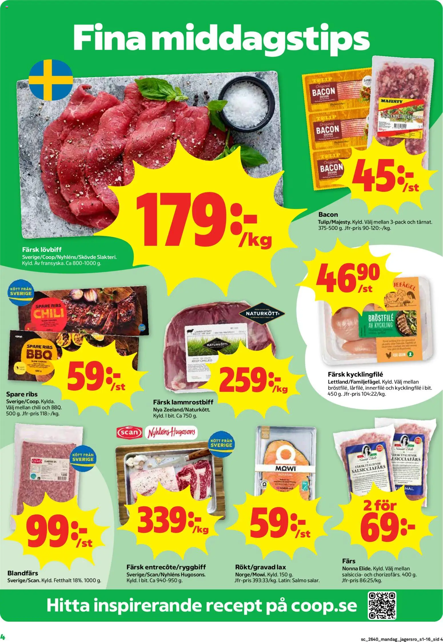 Coop Forum reklamblad aktuell från 28/09/2026 | Sida: 4