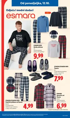 ESMARA/ESMARA MEN Papuče, Par S podstavljenom tabanicom Veličine za nju: 37-41, za njega: 41-46* - Pregled kataloga iz trgovine Lidl, vrijedi od 12.10.2026 | Stranica: 33