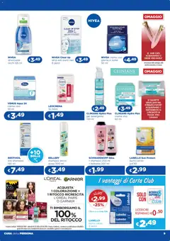 Anteprima del volantino Acqua e Sapone volantino Cesar S.p.A. valido a partire dal 29.04.2026 | Pagina: 9 | Prodotti: Struccante, Salviette struccanti, Sapone, Acqua