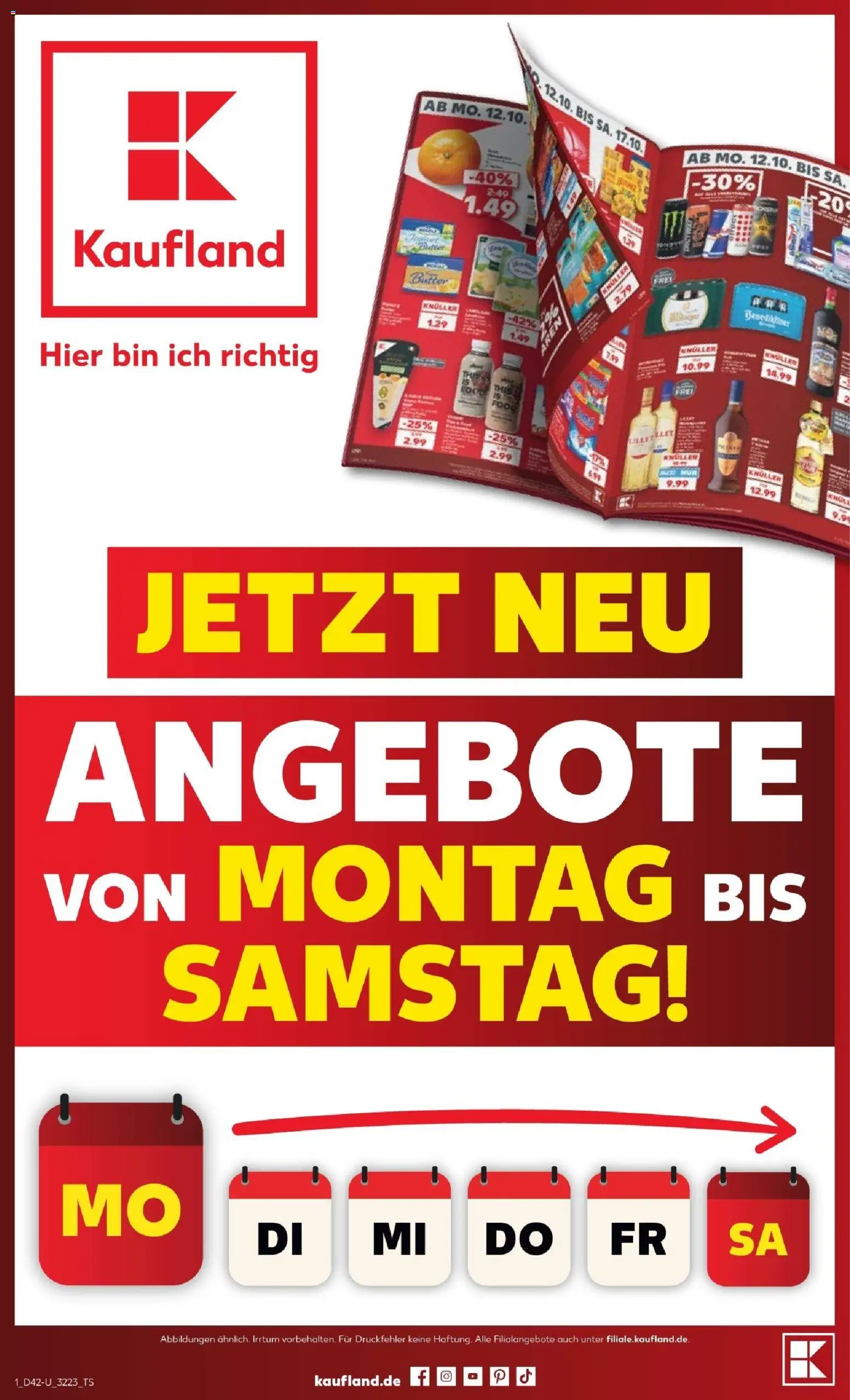 Kaufland Prospekt Köln – gültig ab 12.10.2026 | Seite: 1