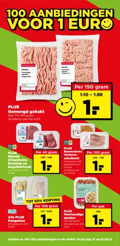 PLUS Gemengd gehakt, Gemengd gehakt ongekruid - Voorbeeld van een folder van Plus, geldig van 26-08-2026 | Pagina: 5
