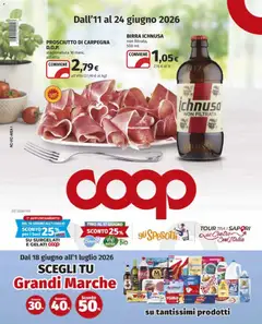 Anteprima del volantino COOP volantino Novara valido a partire dal 11.06.2026
