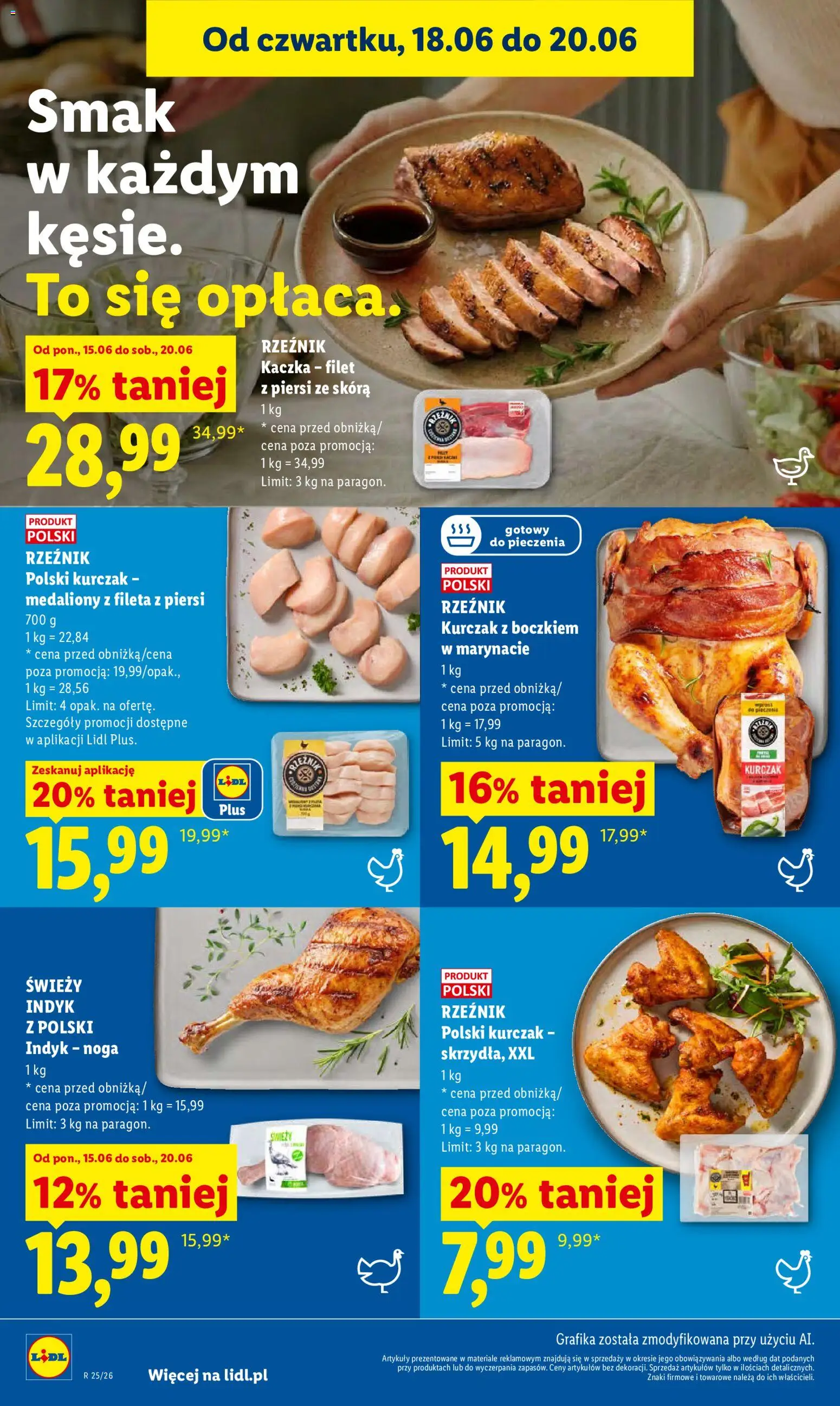 Lidl Polsko leták od 18.06.2026 | Strana: 48 | Produkty: Filet
