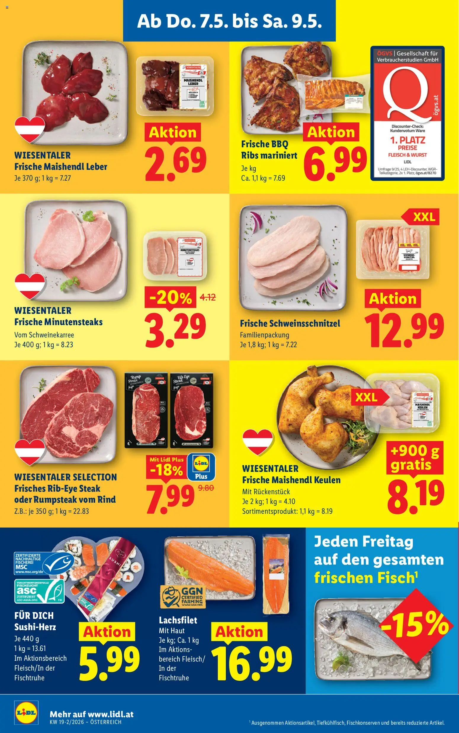 Lidl - Flugblatt gültig ab 06.05.2026 | Seite: 8 | Produkte: Wurst