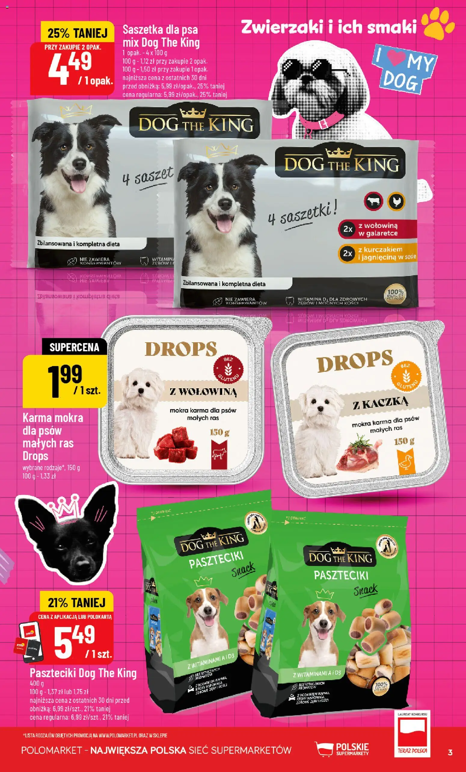 POLOmarket gazetka - Pet Food od 06.05.2026 | Strona: 3