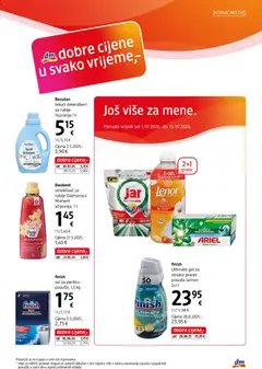 DM Katalog - Pregled kataloga iz trgovine DM, vrijedi od 01.10.2026 | Stranica: 17 | Proizvodi: Sol za perilicu posuđa, Deterdžent, Deterdžent za rublje, Finish