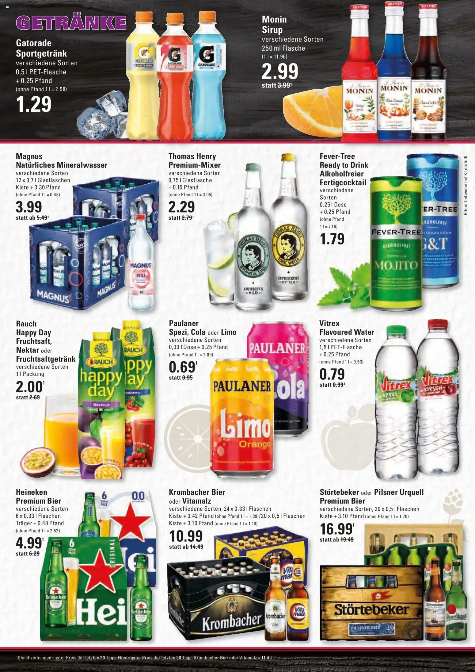 Edeka Prospekt Hamburg (ab 24.08.2026) » Angebote Online | Seite: 14 | Produkte: Bier, Sirup, Pilsner urquell, Krombacher