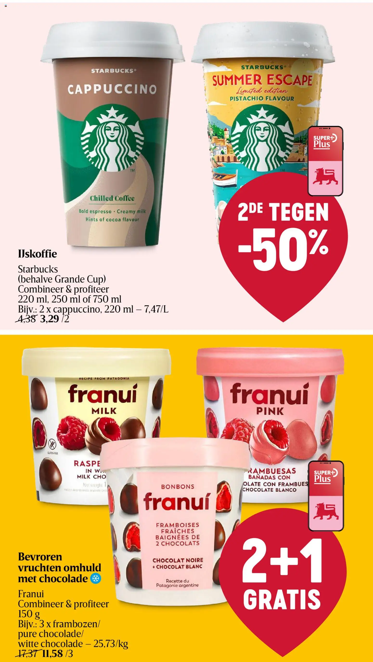{H1} | Pagina: 14 | Producten: Witte chocolade, Cappuccino, Ijskoffie, Chocolade
