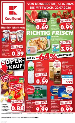 Kaufland Prospekt Baden-Baden ab 16.07.2026 gültig