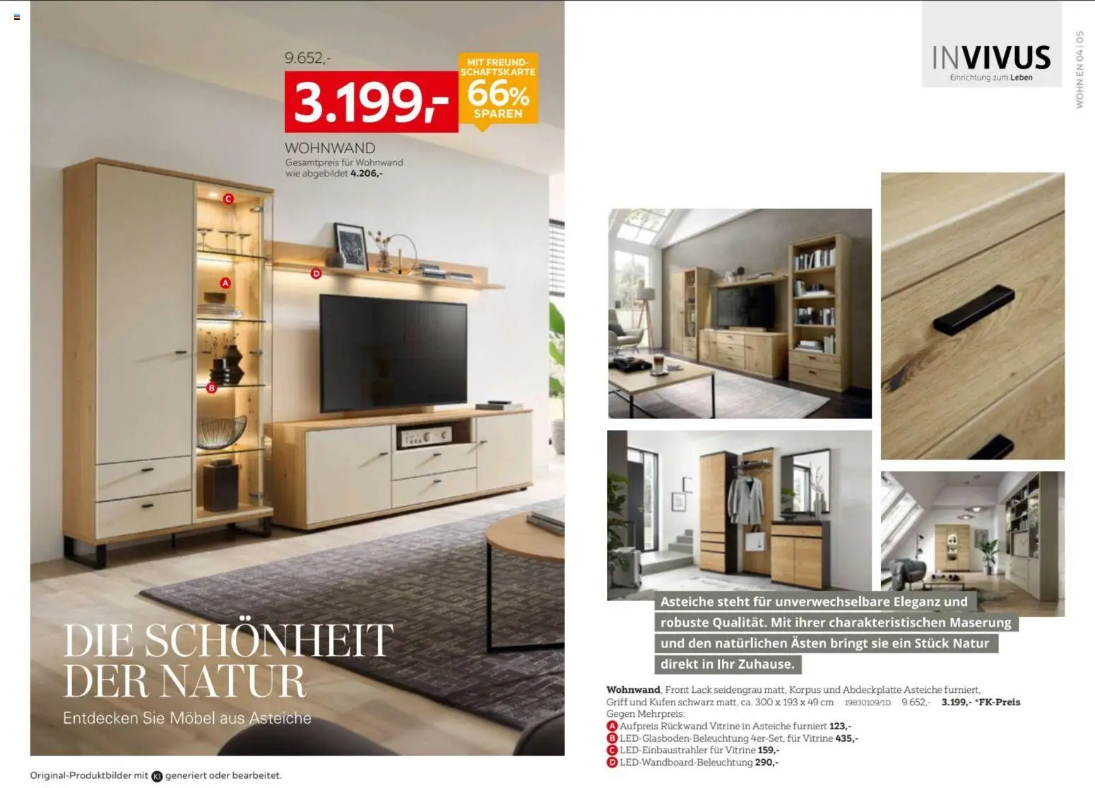 XXXLutz INVIVUS Spezial – gültig ab 29.08.2026 | Seite: 4 | Produkte: Wohnwand, Vitrine