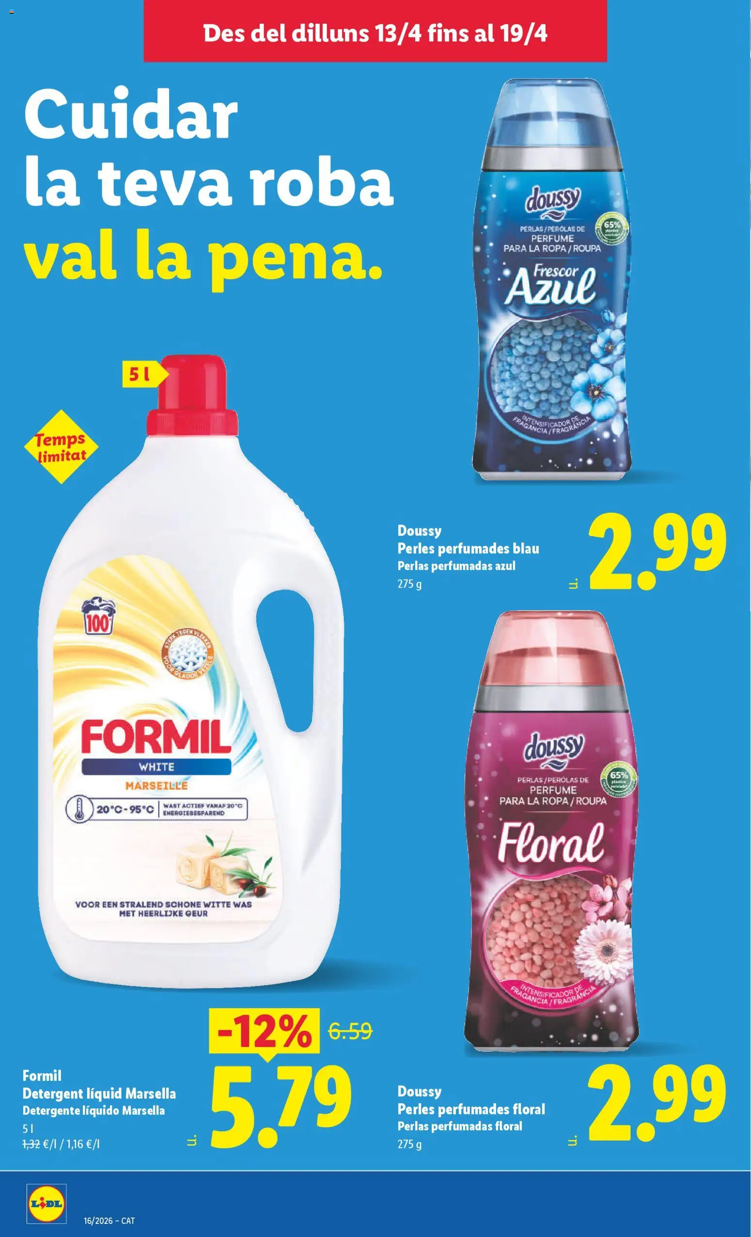 Lidl folleto │ válido desde el 13.04.2026 | Página: 24 | Productos: Perfume, Fragancia, Detergente, Ropa