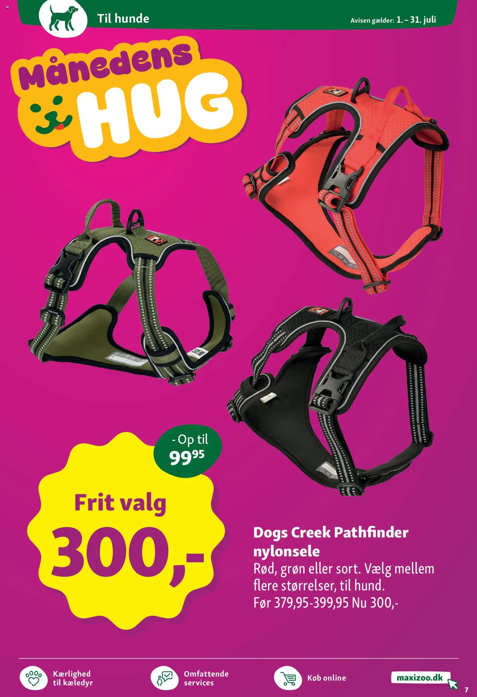 Maxi Zoo tilbudsavis – gyldig fra 01/07/2026 | Side: 7