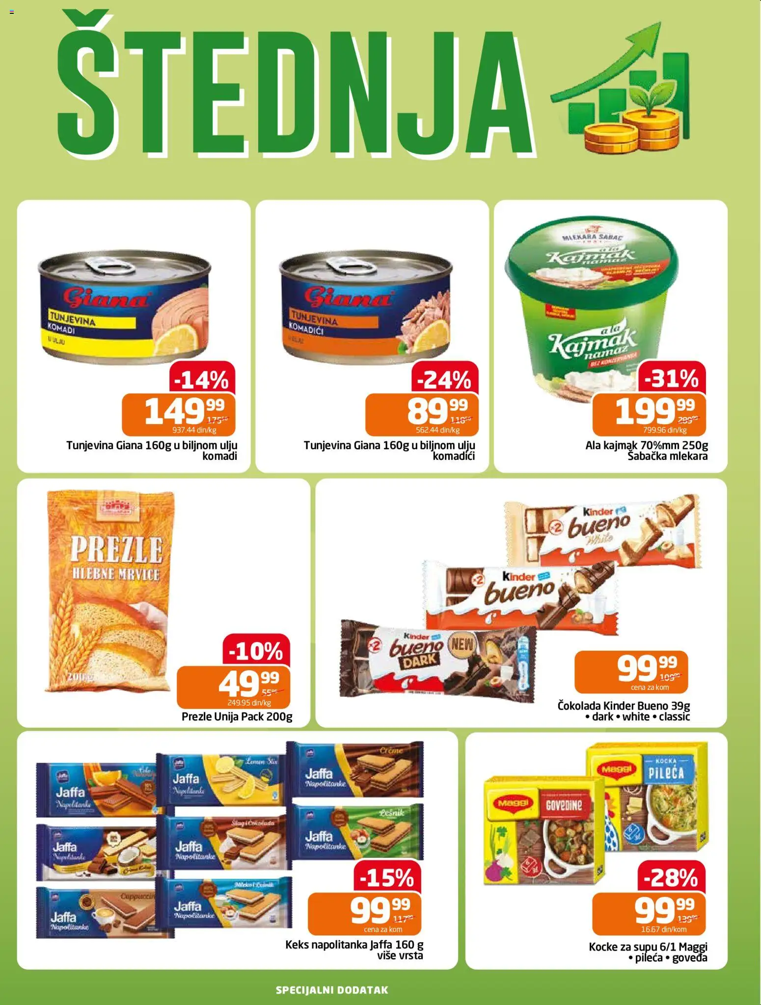 Gomex katalog - važi od 10.06.2026 | Strana: 1 | Proizvode: Keks, Čokolada, Napolitanke, Kajmak