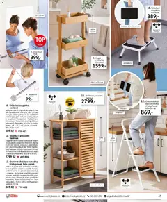 Náhled letáku Velký Košík katalog červen 2026 od 01.06.2026 | Strana: 65 | Produkty: Fólie, Nábytek, Komoda, Skříňka