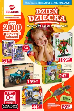 Pogląd oferty "Selgros cash&carry gazetka - Dzień Dziecka" - ważna od 21.05.2026