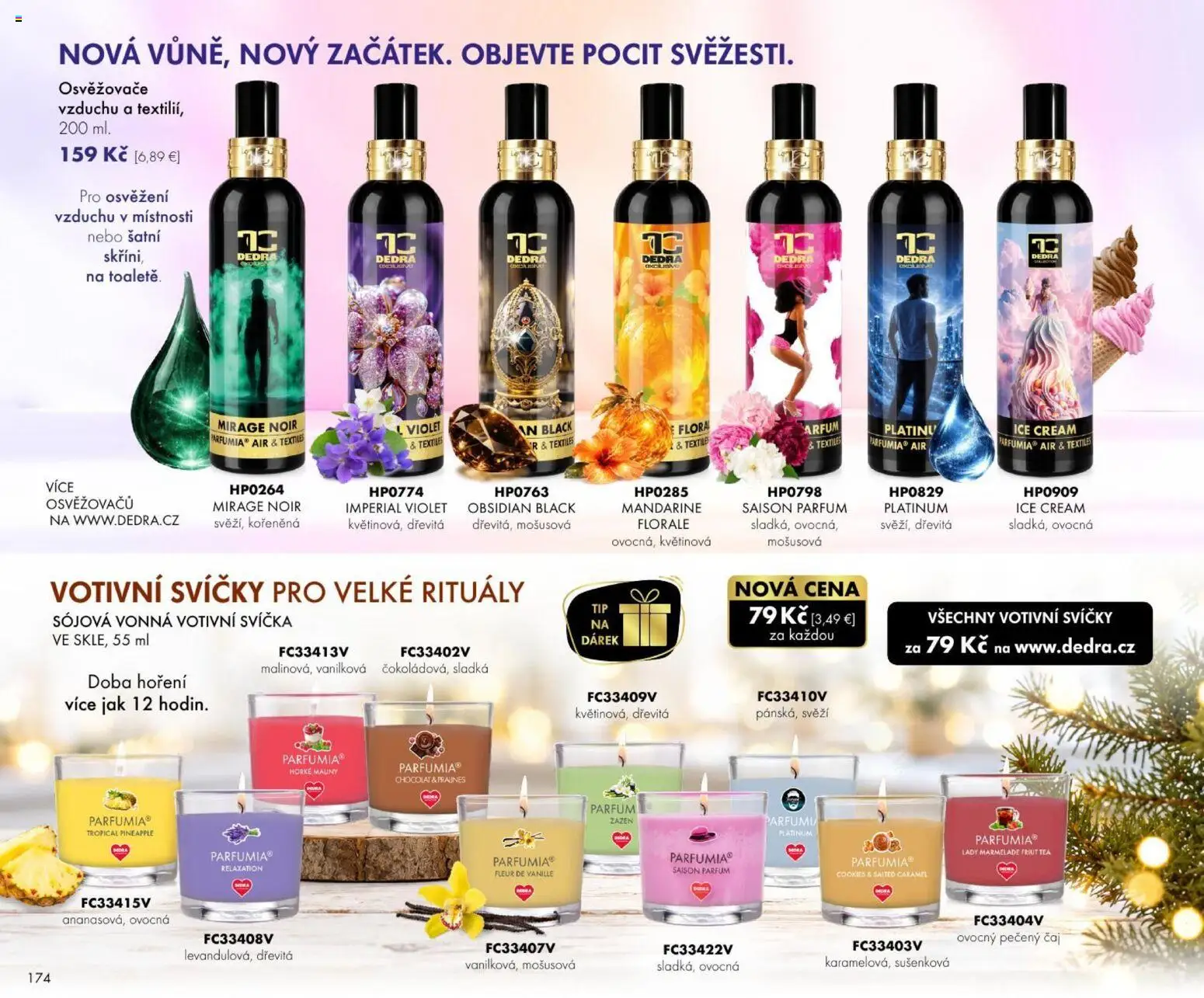 Nové Dedra akcie – leták je platný od 23.10.2026 | Strana: 74 | Produkty: Čaj, Flora, Maliny