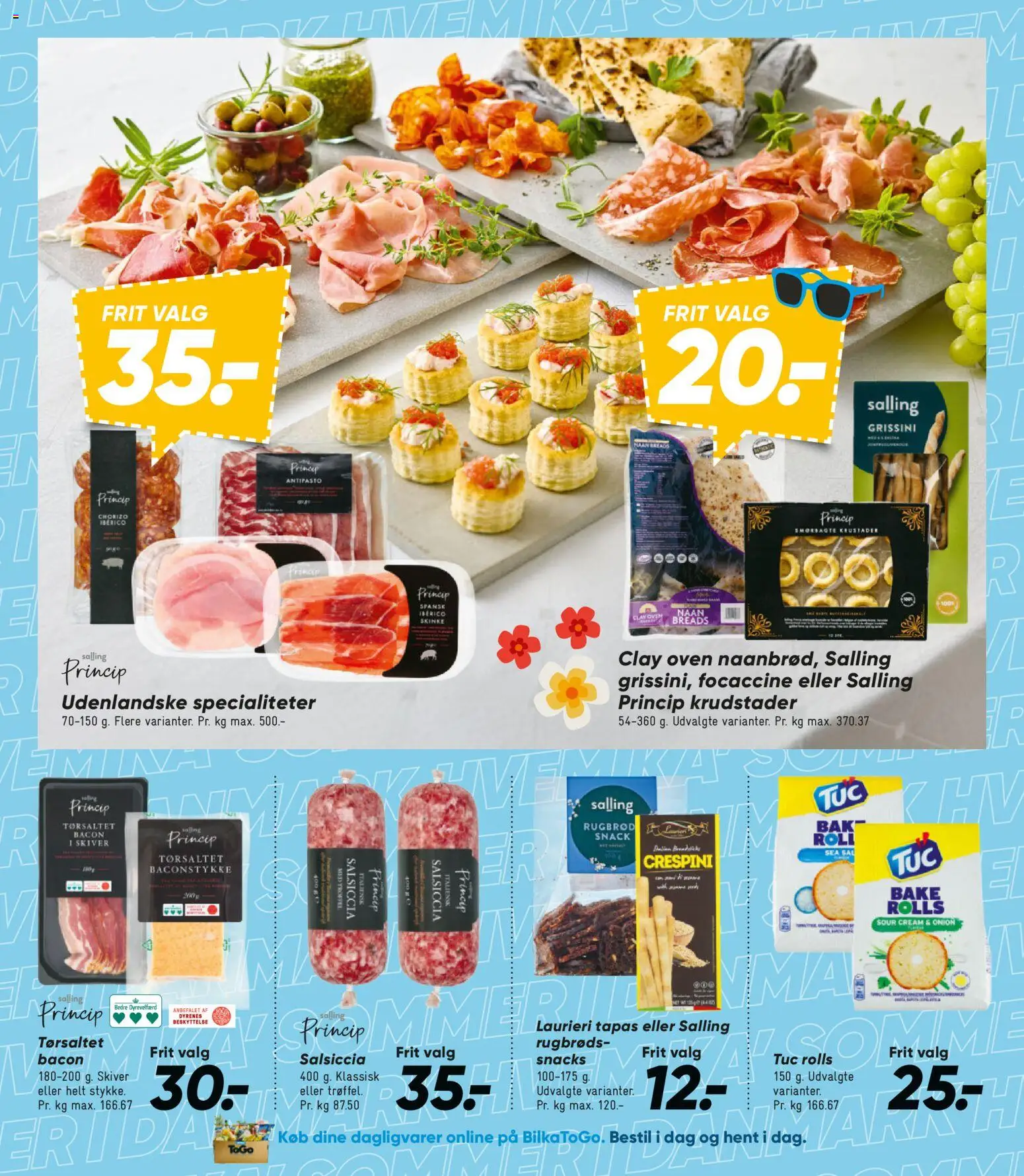 Bilka tilbudsavis – gyldig fra 10/07/2026 | Side: 23 | Produkter: Skinke, Rugbrød, Bacon