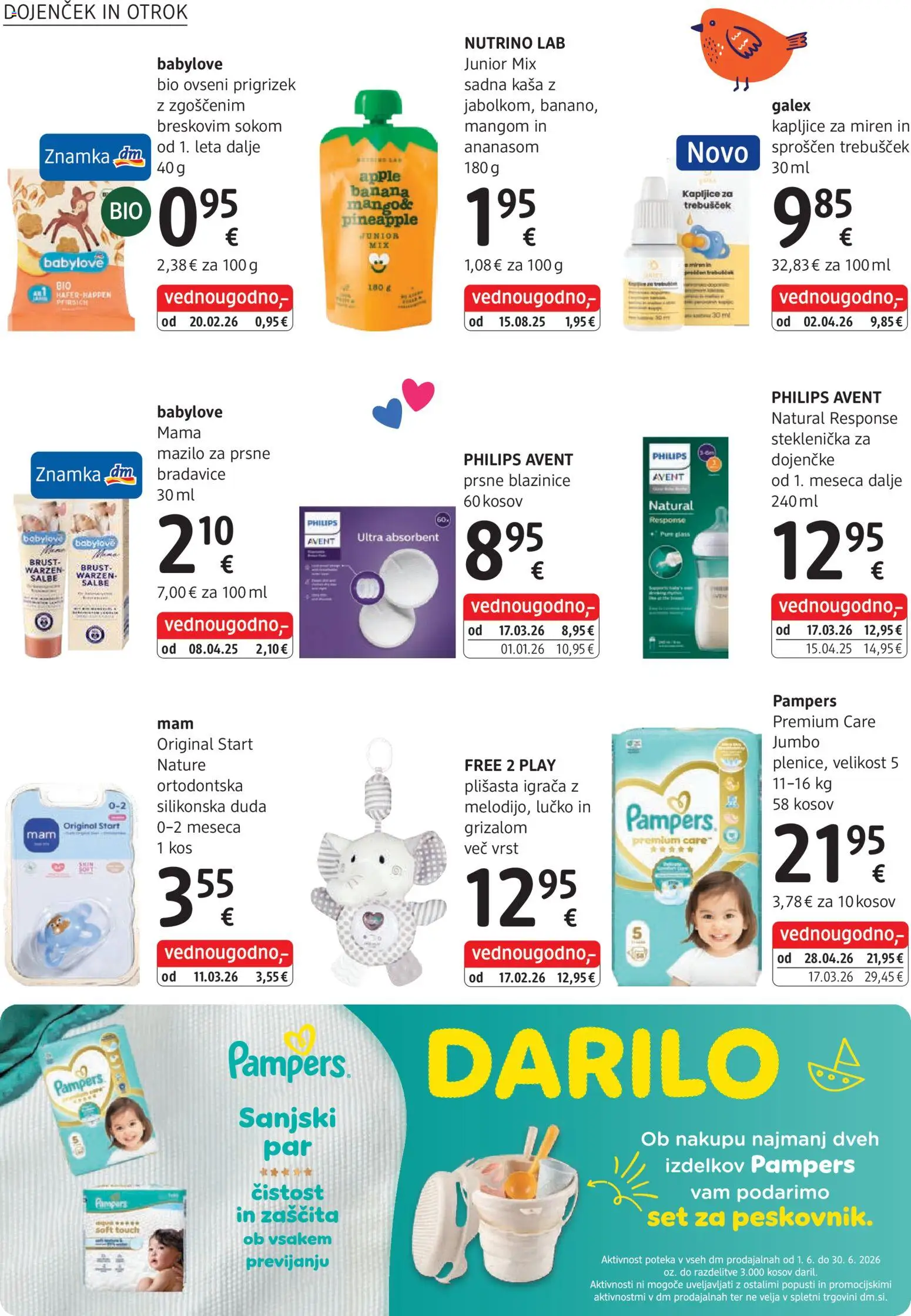 Novi DM Drogerie Markt katalog ponudbe – veljaven od 01.06.2026 | Stran: 26 | Izdelki: Kos