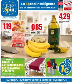 Anteprima del volantino Eurospin volantino valido a partire dal 24/09/2026