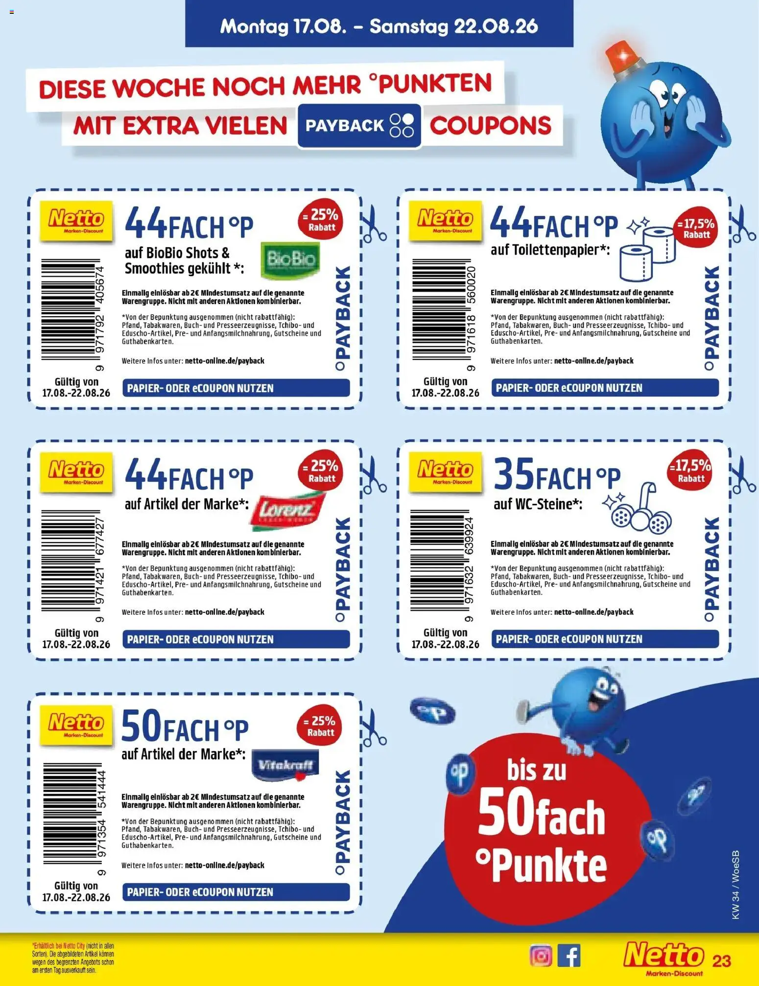 Netto Marken-Discount Prospekt Katzweiler – gültig ab 17.08.2026 | Seite: 33 | Produkte: Presse, Toilettenpapier
