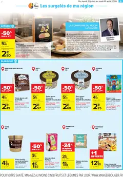 Carrefour - Prévisualisation de Sorbet saveur limoncello MAISON DE LA GLACE, 400 g. valide à partir de 21/07/2026 | Page: 9