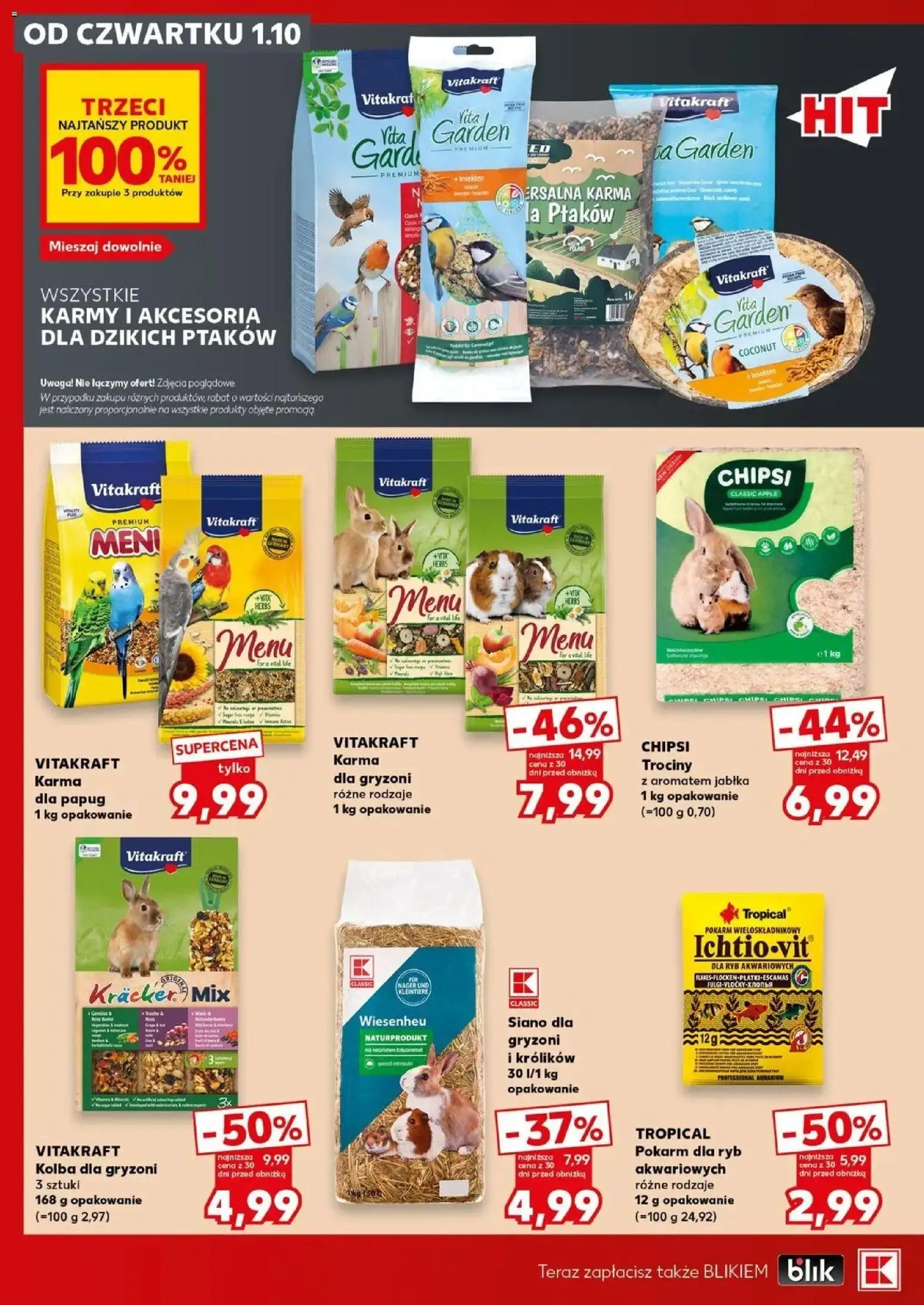 Kaufland gazetka - Zwierzaki od 01.10.2026 - od jutra PDF | Strona: 16 | Produkty: Jabłka, Karma
