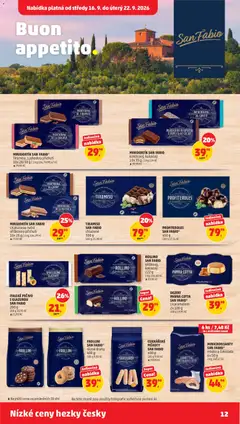 Náhled letáku DEZERT PANNA COTTA SAN FABIO*, s karamelem 2x 100 g od 16.09.2026 | Strana: 12