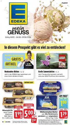 Edeka Prospekt Köngen ab 24.08.2026 gültig
