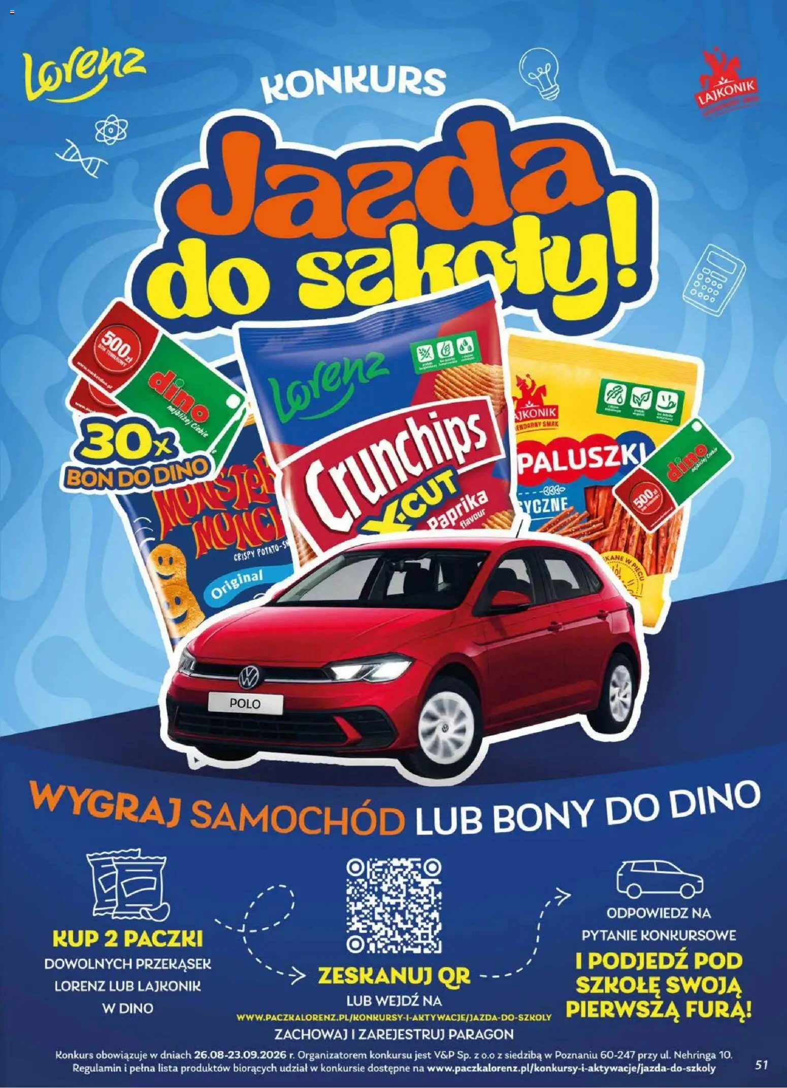 Dino gazetka od 02.09.2026 | Strona: 51 | Produkty: Pączki, Paluszki