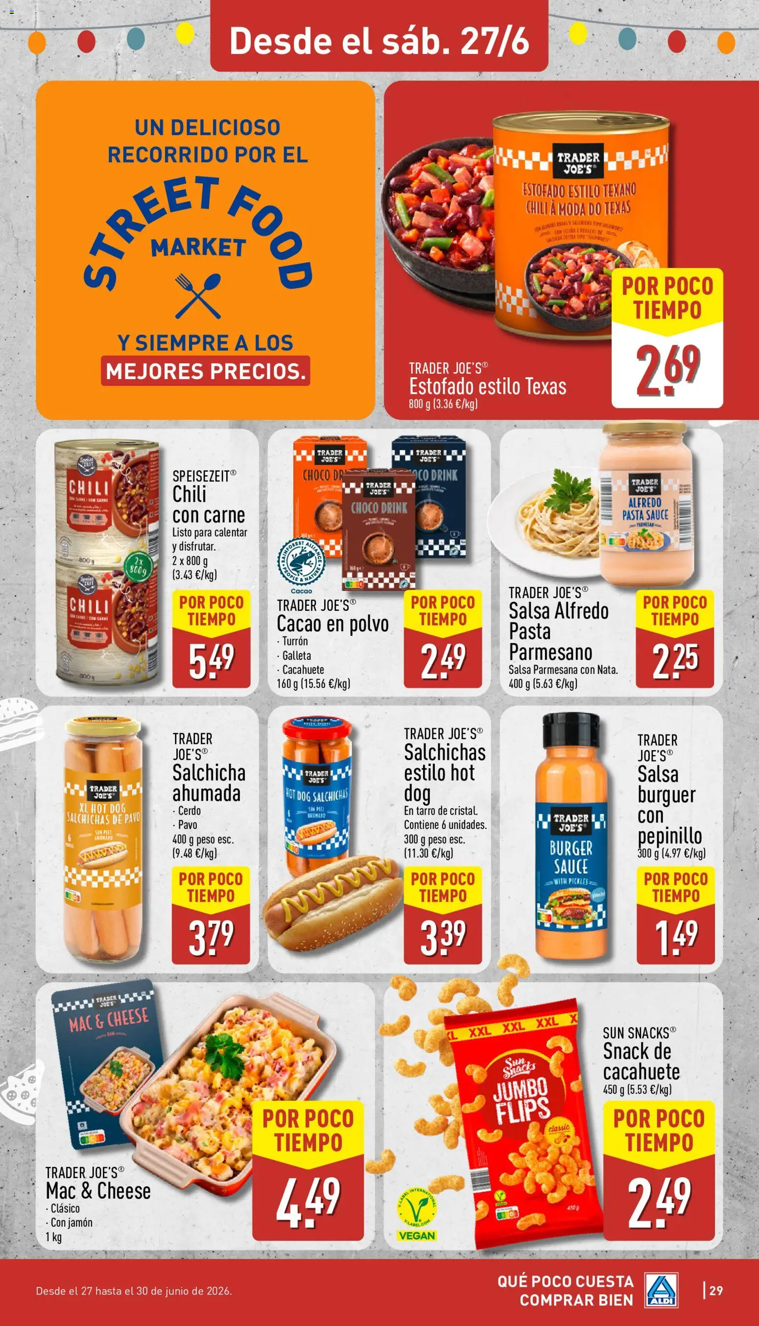 Aldi folleto Península │ válido desde el 22.06.2026 | Página: 29 | Productos: Polvo, Pasta, Cocina, Φρυγανιές σικάλεως