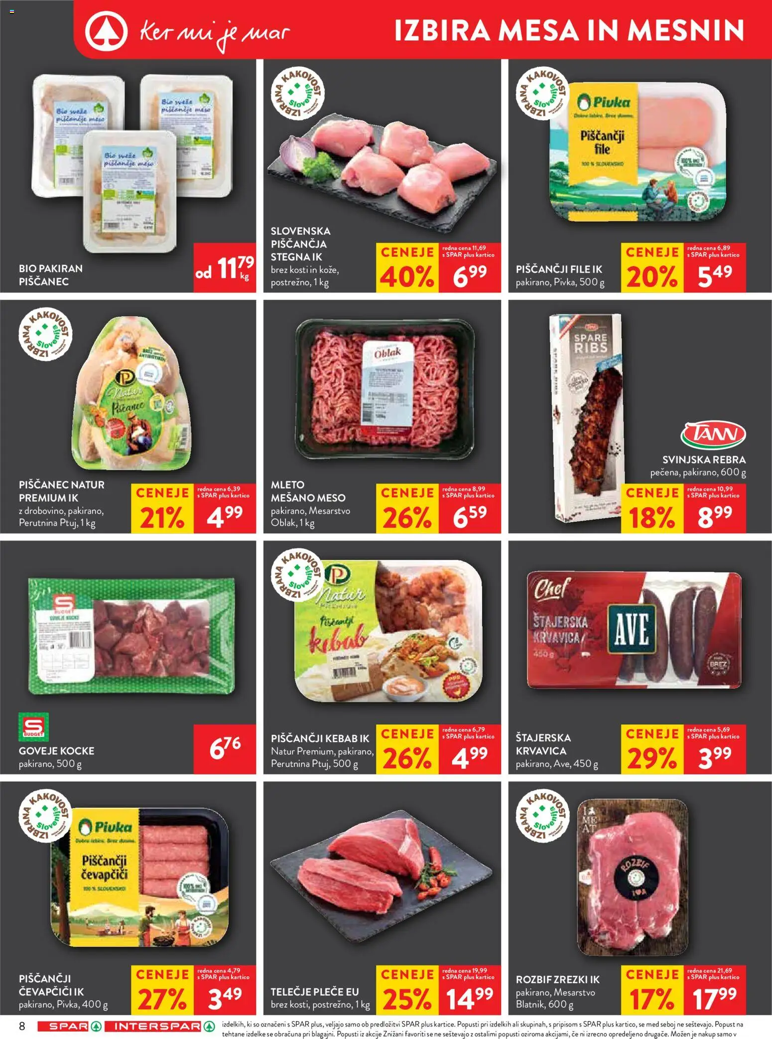 Novi Spar katalog ponudbe – veljaven od 14.10.2026 | Stran: 14