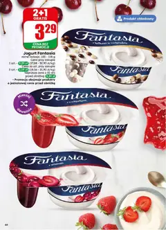Pogląd oferty "Jogurt Fantasia, różne rodzaje, 100 - 118 g" - ważna od 29.04.2026 | Strona: 44