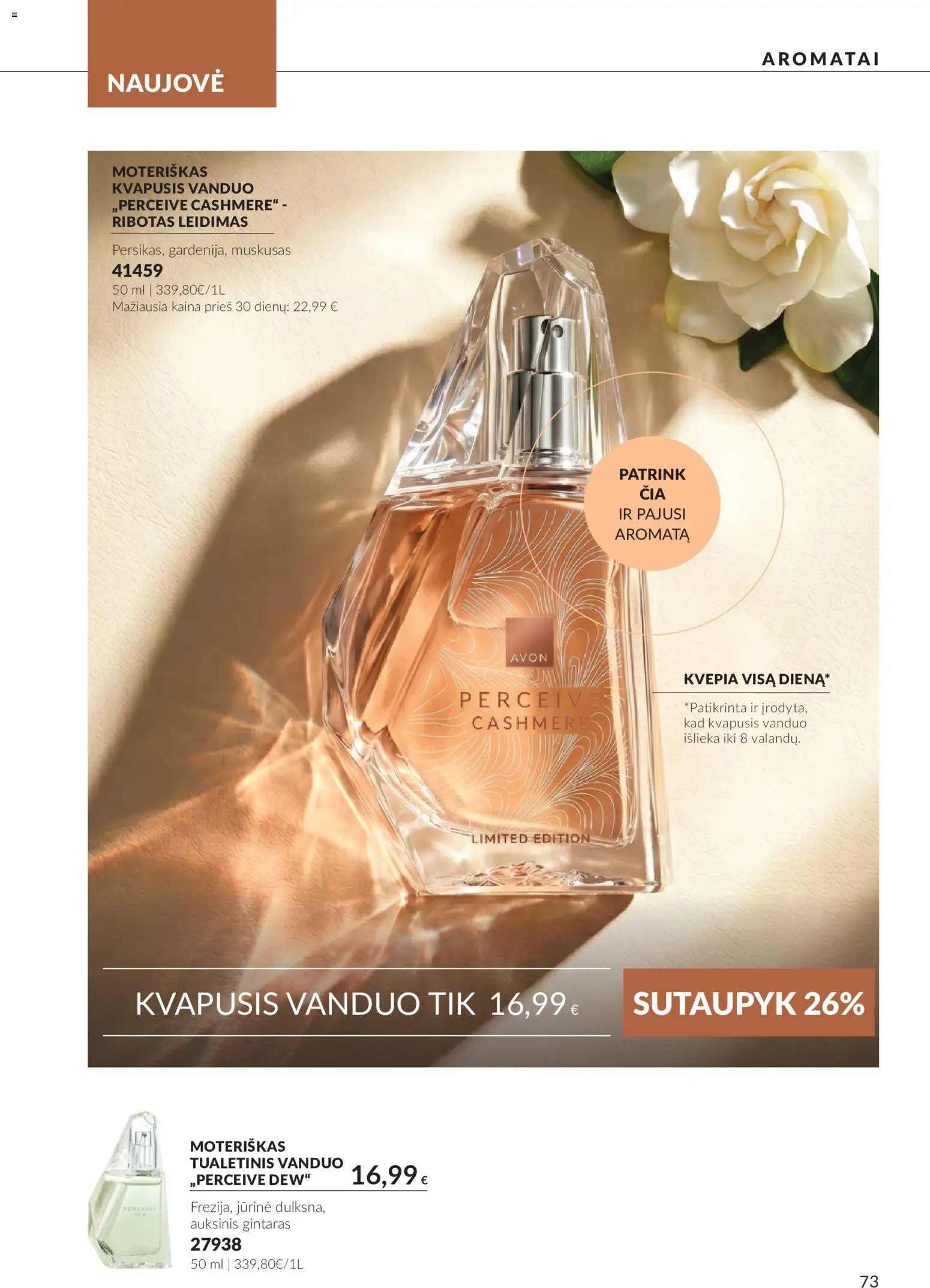 AVON akcijos nuo 2026.09.30 | Puslapis: 73