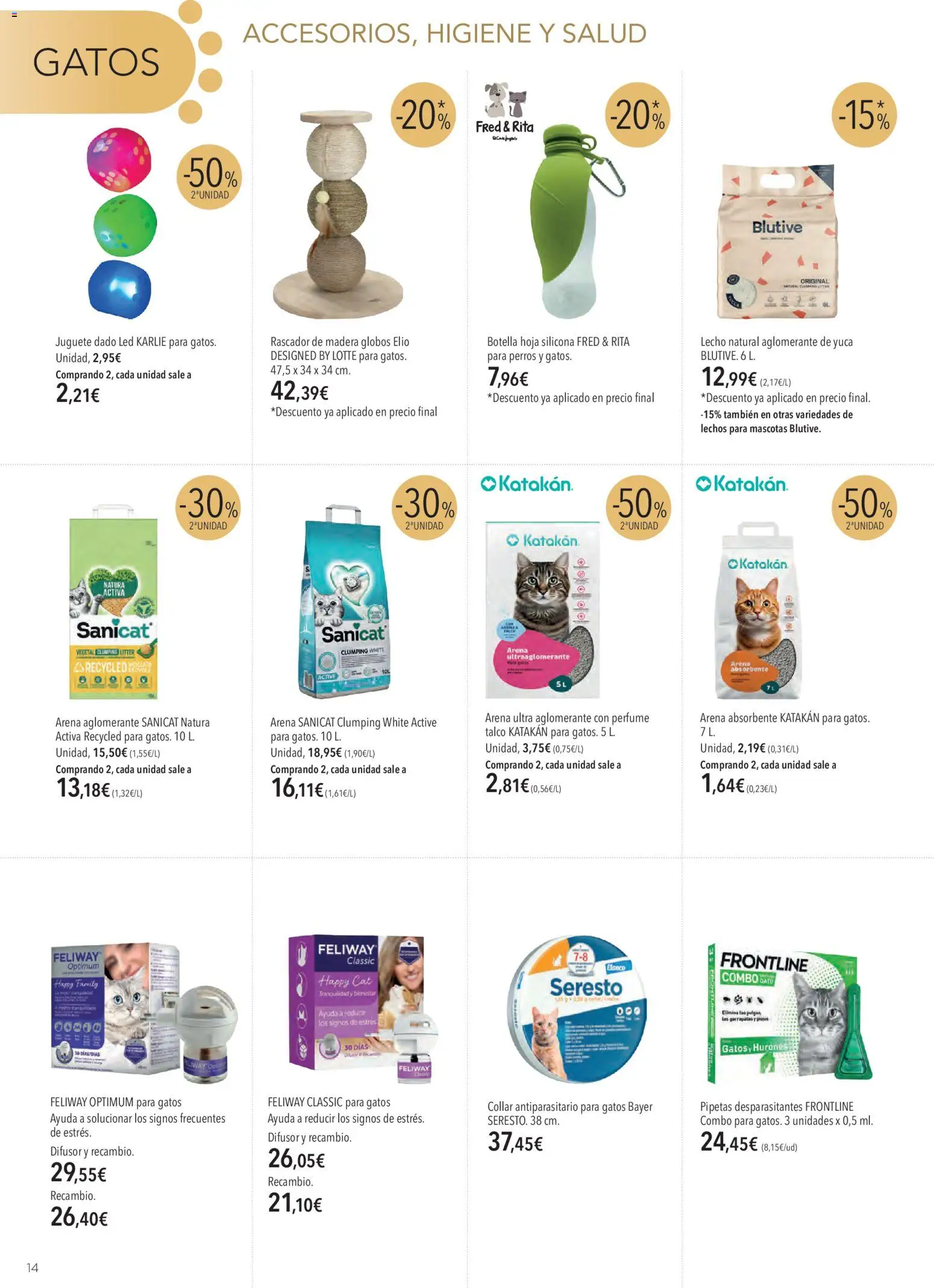 El Corte Inglés Mascota │ válido desde el 01/10/2026 | Página: 14 | Productos: Perfume, Rascador