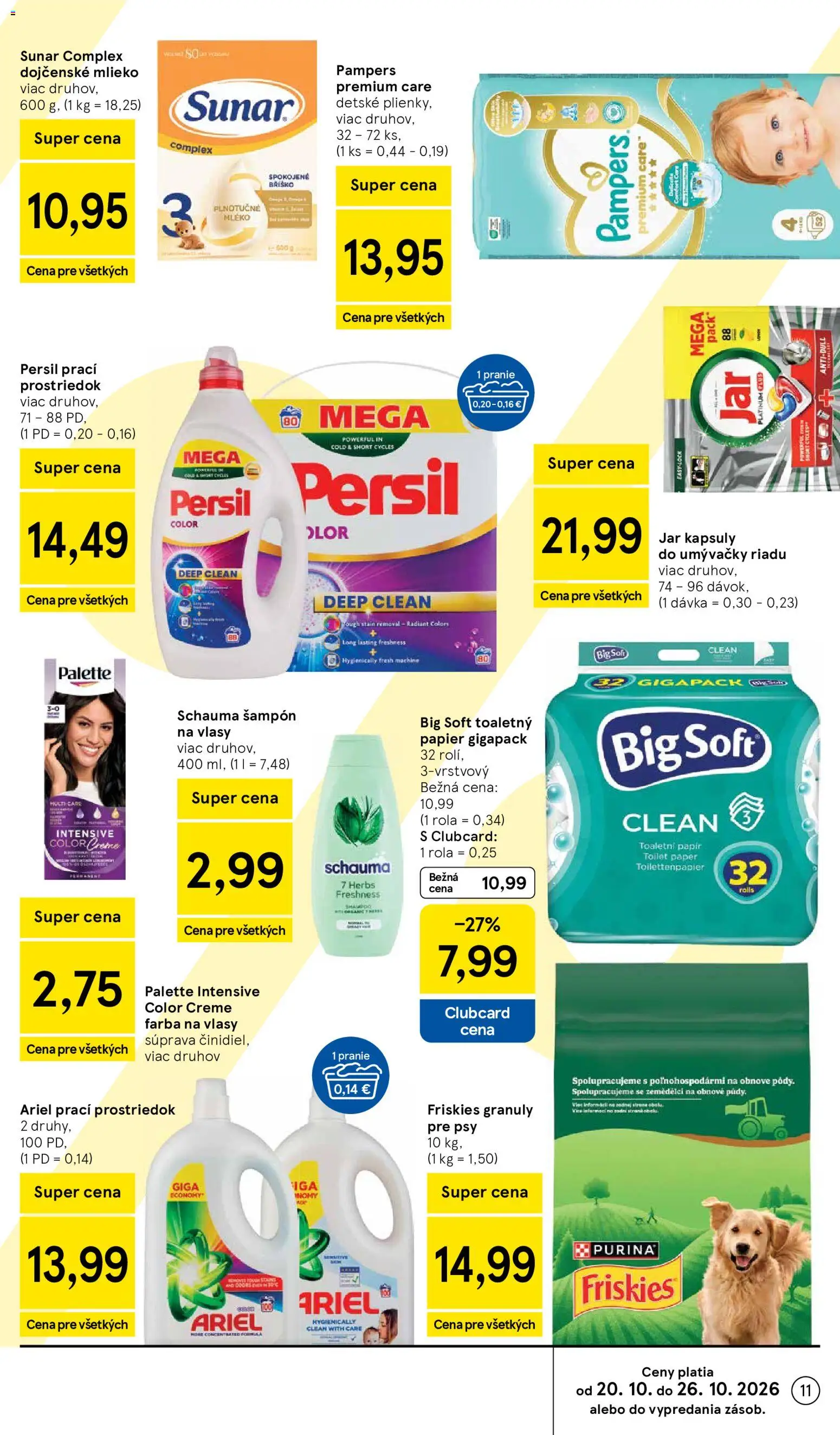 Nové Tesco akcie – leták je platný od 21.10.2026 | Strana: 11