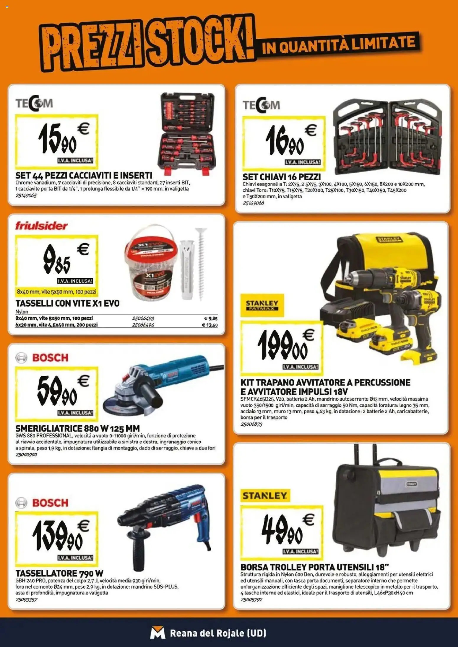 Nuovo Tecnomat catalogo dal 29/10/2026 > offerte anteprima 🛍️ | Pagina: 19 | Prodotti: Porta, Trolley, Valigetta, Batterie