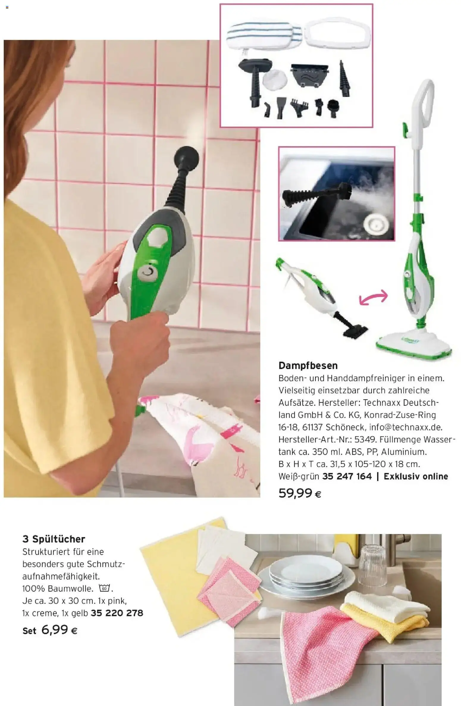 Tchibo Eduscho Tchibo Magazin von 05.08.2026 - Aktuelle Angebote | Seite: 11 | Produkte: Wasser