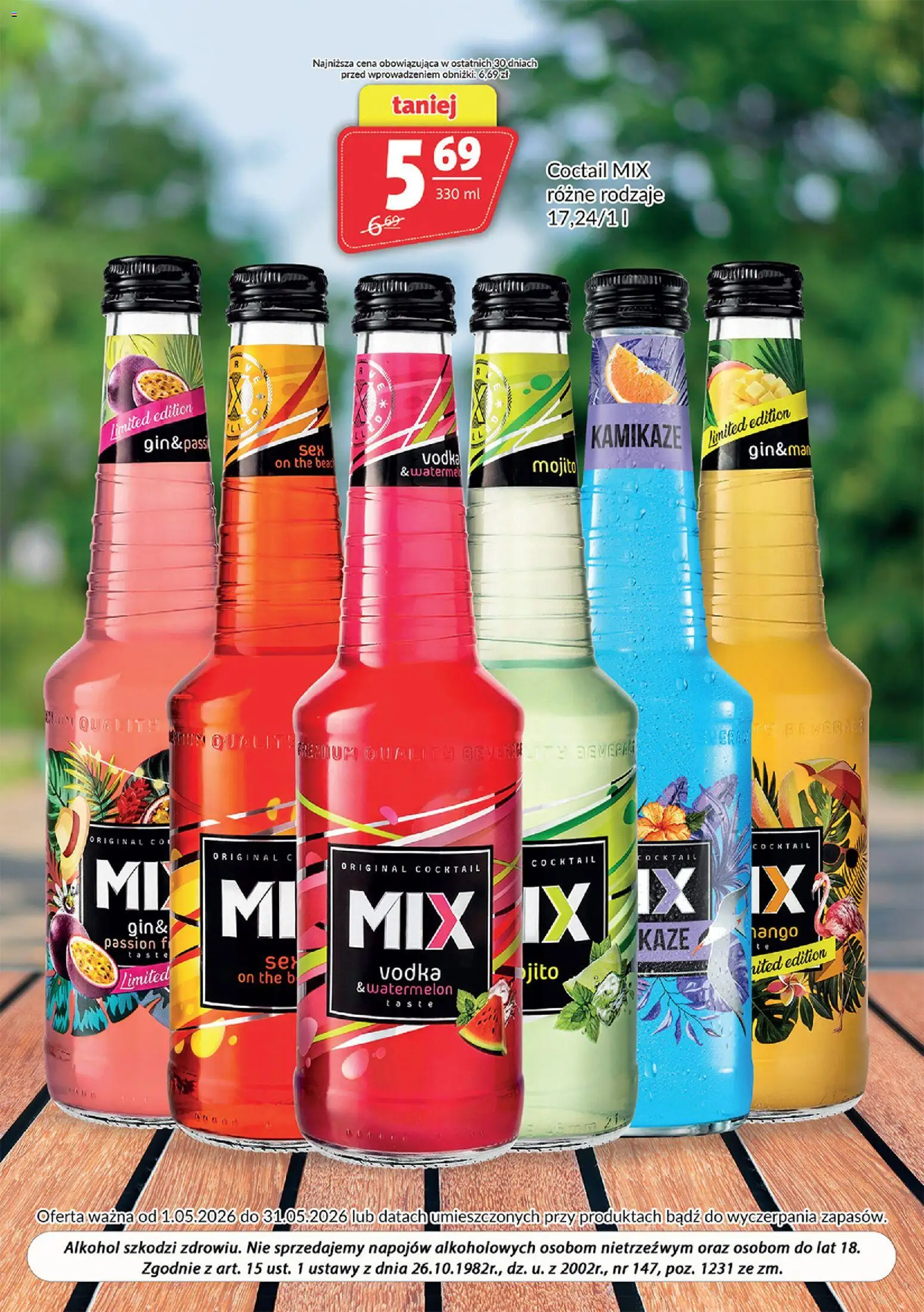 Prim Market gazetka - Oferta alkoholowa od 01.05.2026 | Strona: 3 | Produkty: Mango, Vodka, Alkohol