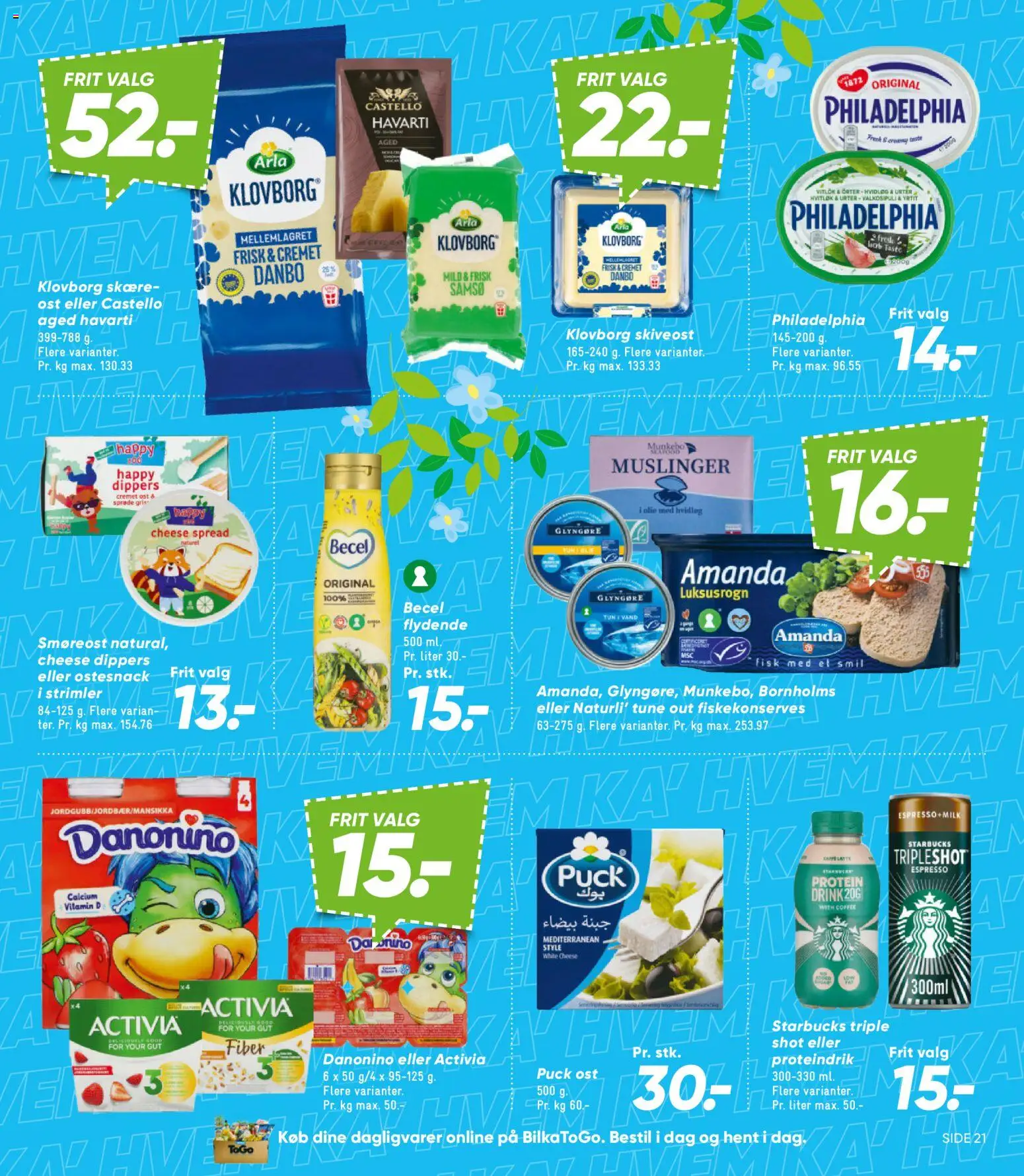 Bilka tilbudsavis – gyldig fra 08.05.2026 | Side: 34 | Produkter: Fisk, Vestido de festa, Hvidløg, Skiveost