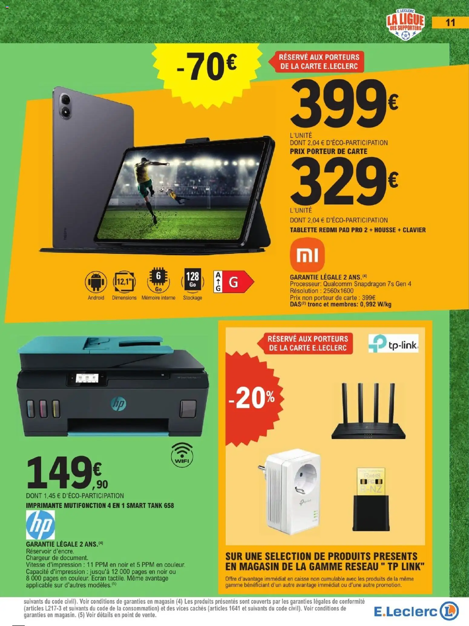 {H1} | Page: 11 | Produits: Tablette, Imprimante, Clavier, Imprimante multifonction