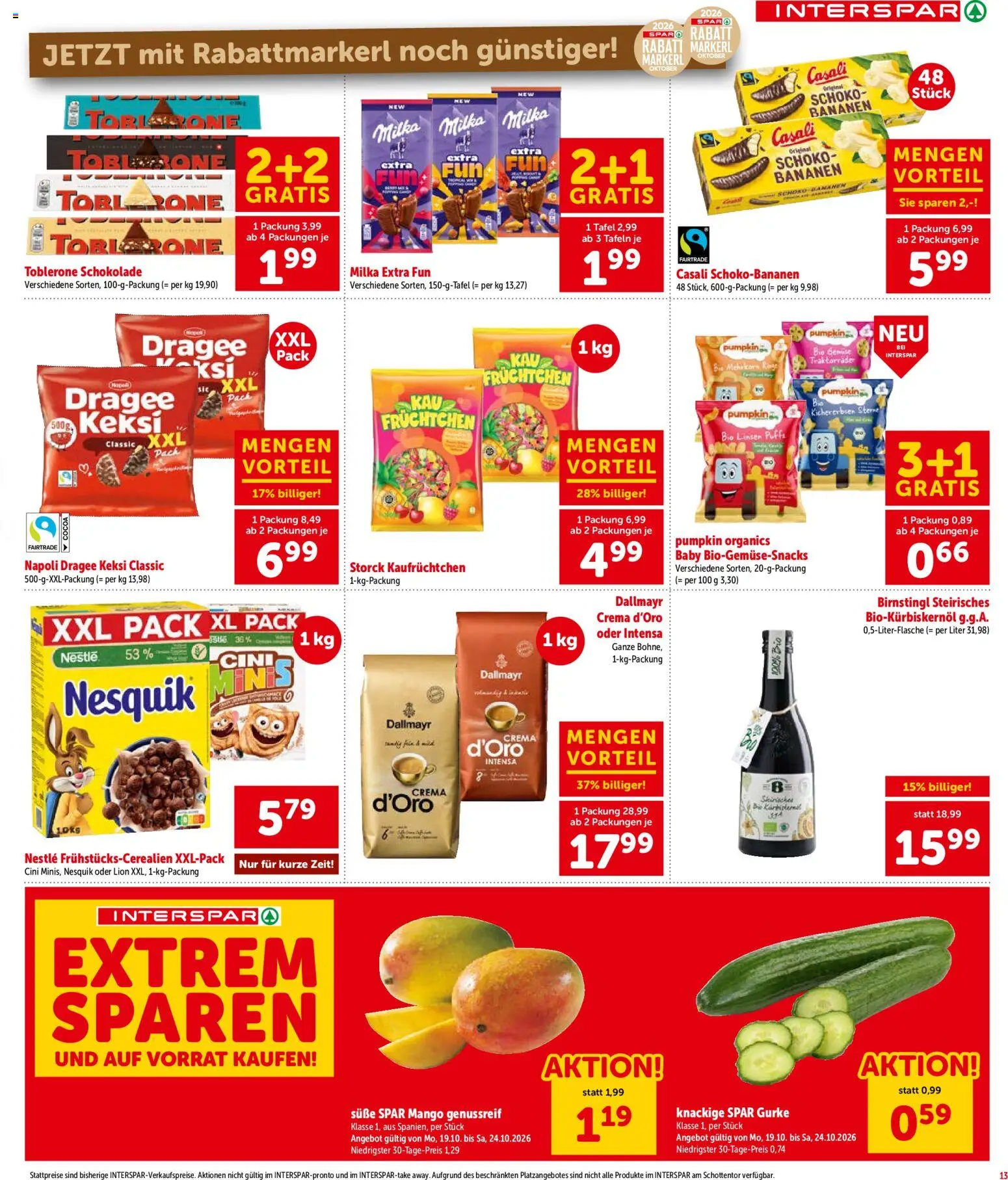 Interspar Flugblatt gültig ab 22.10.2026 | Seite: 14