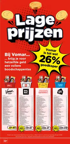 Vomar folder - Voorbeeld van een folder van Vomar, geldig van 03.05.2026 | Pagina: 4 | Producten: Sla, Koffiepads, Sandwich, Mars