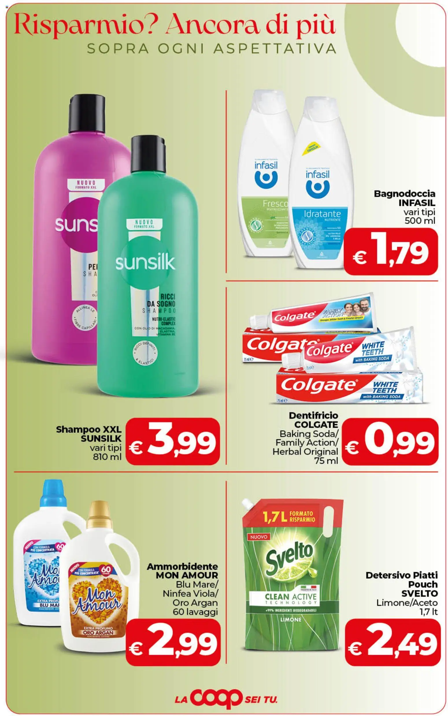 Volantino COOP del 13/10/2026 | Pagina: 5 | Prodotti: Dentifricio, Limone, Ingredienti, Profumo